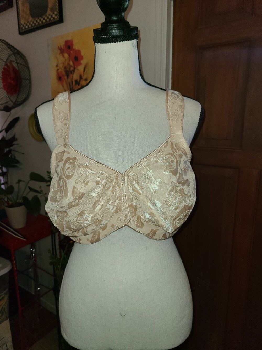 WACOAL Awareness Size 38 G Nude Full Figure Underwire Bra Style:85567